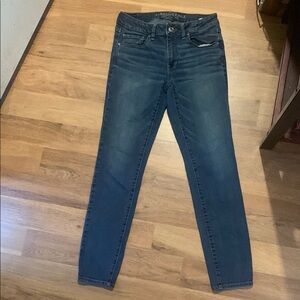 American Eagle Outfitters Dark Blue Skinny Jeans